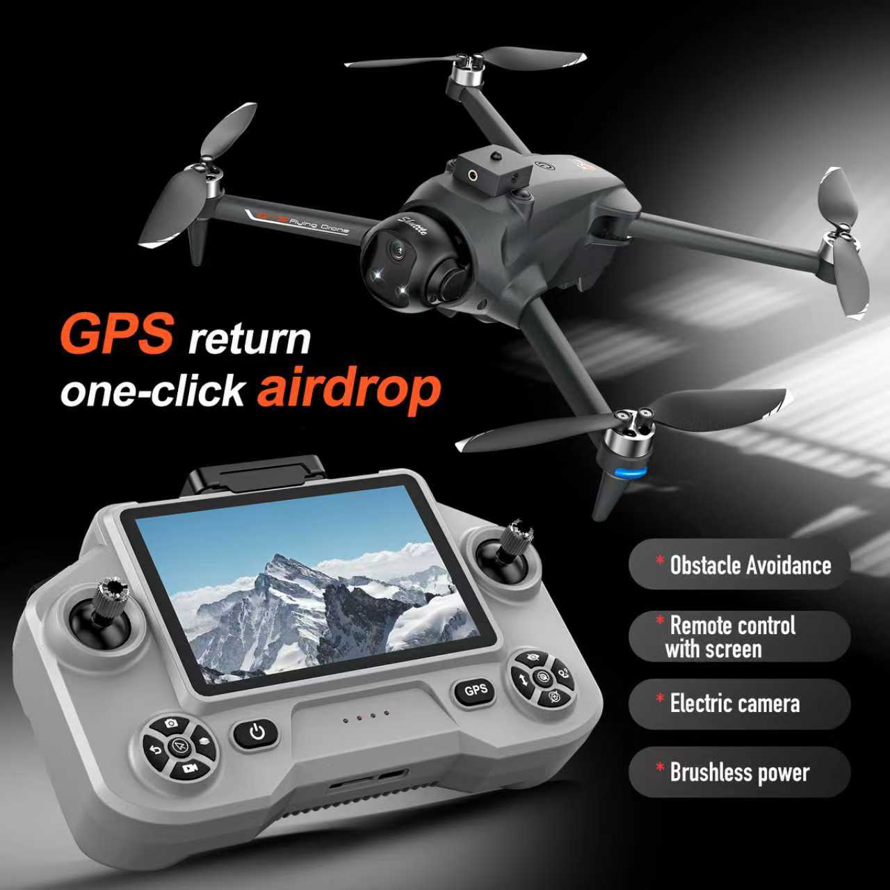 Dron YL059 FPV GPS Quadcopter  – Drone Gimbal 2 Axis recenzja i cena