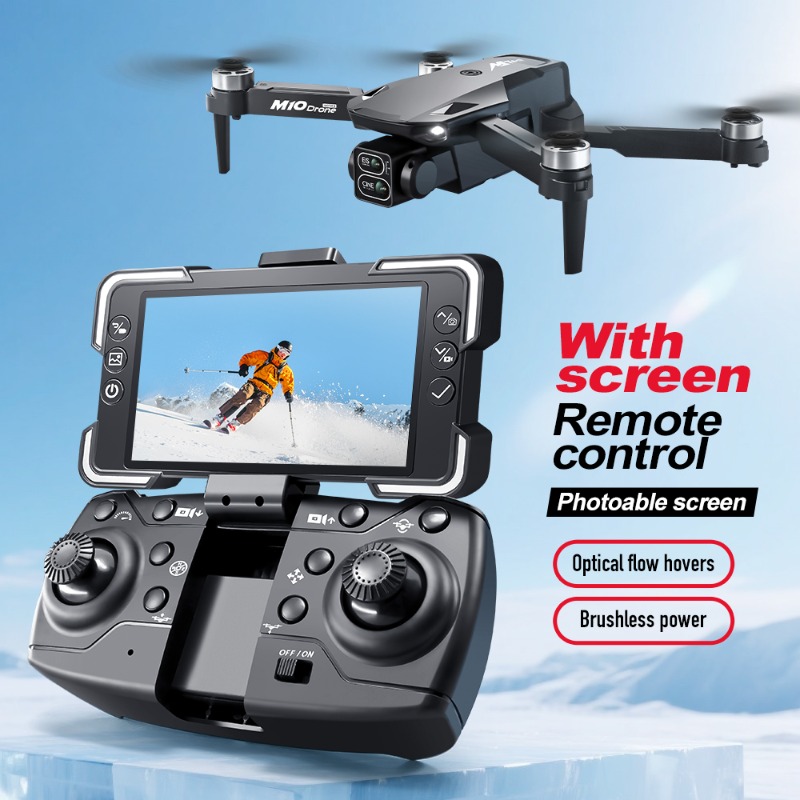 Dron z kamerą M10, pilot zdaln – Drone Gimbal Brushless recenzja i cena